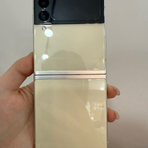 갤럭시Z플립3 256GB 크림/ Y762