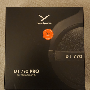 DT 770 pro 80옴 모니터 헤드폰 미개봉 새상품