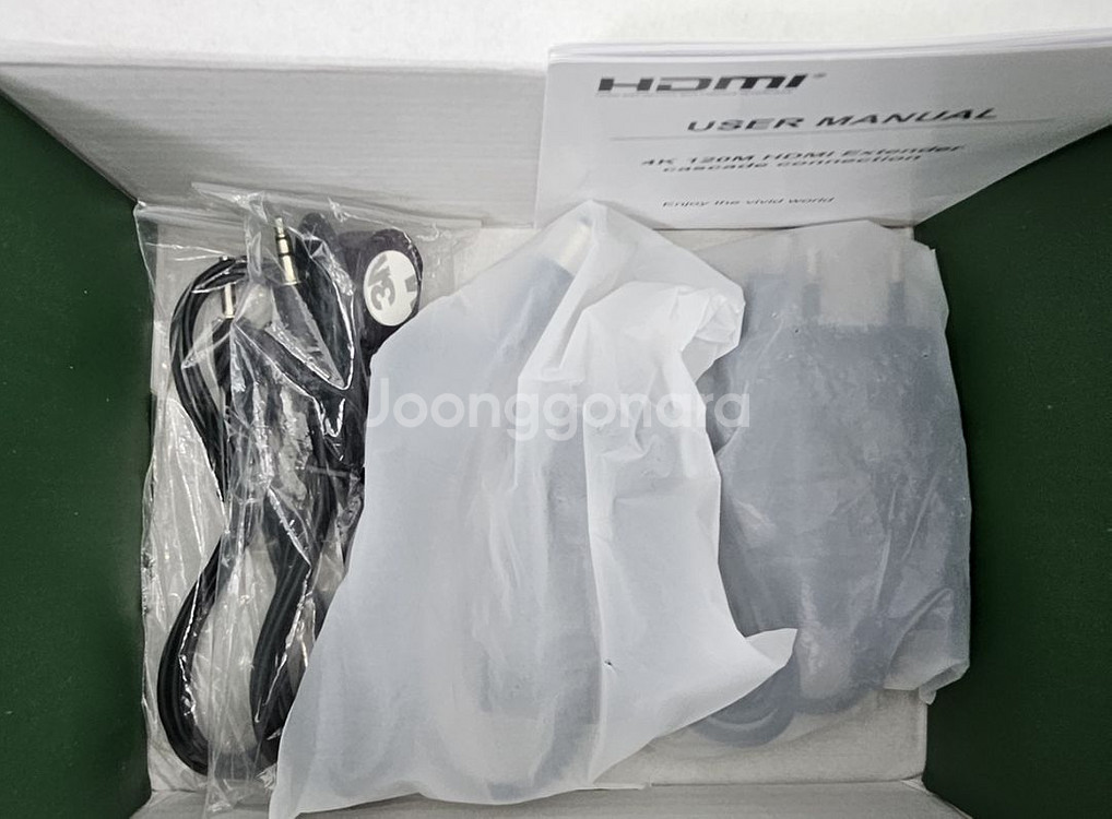 4K 120M HDMI 익스텐더 세트--4