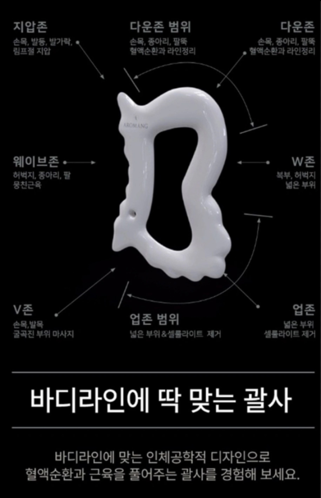 아로망 페이스&바디 괄사 일괄--2