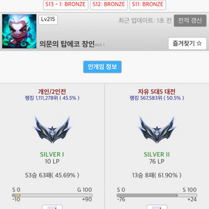 롤 실버계정 판매합니다 네고 ㄱㄴ