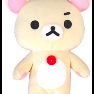 코리락쿠마 눈썹 느슨하게 인형 대형