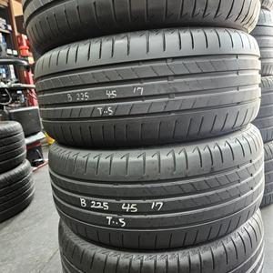 225 45 17 중고 브릿지스톤 T005