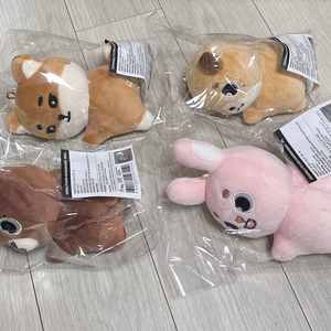 원가양도) 데니멀즈 손난로 방 케 필 돈 데이식스 인형