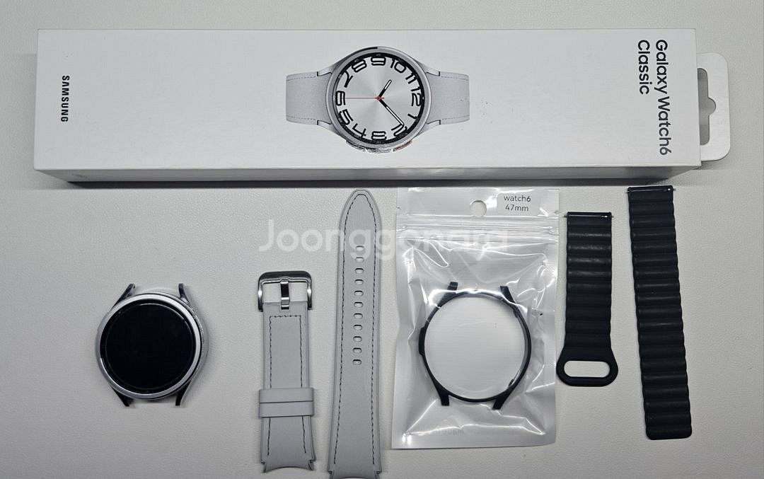 갤럭시워치6 클래식 47mm 실버 WiFi--0