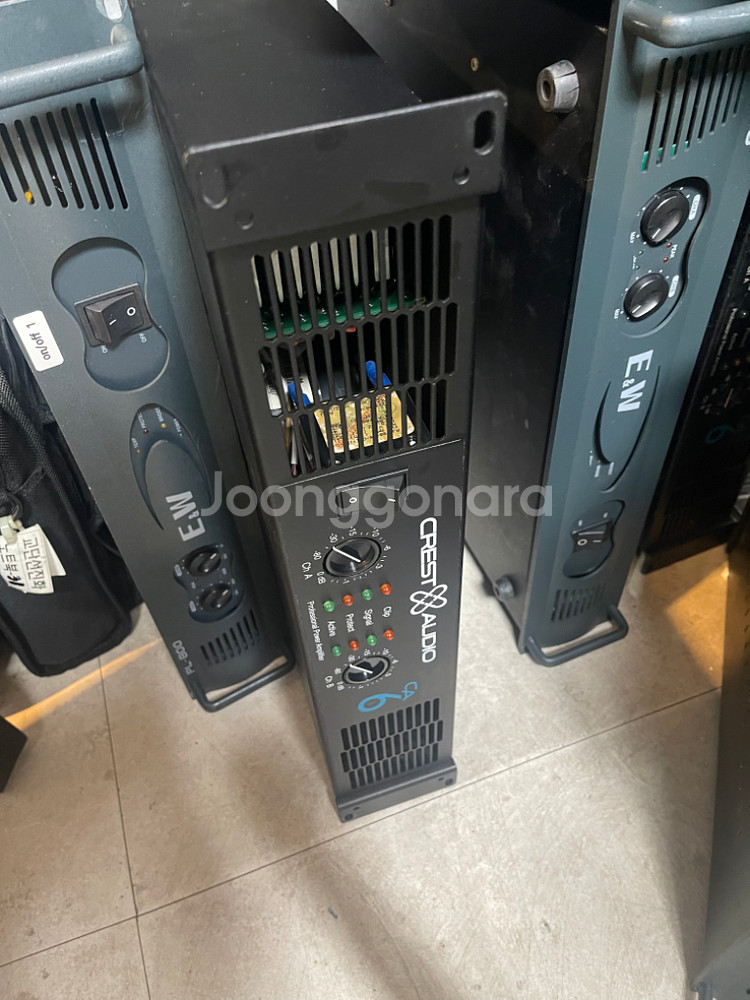 크레스트오디오 CA6 E&W PL 2400 2.4k--0