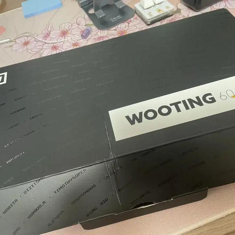 우팅 60HE 아날로그 기계식 키보드 Wooting 이미지