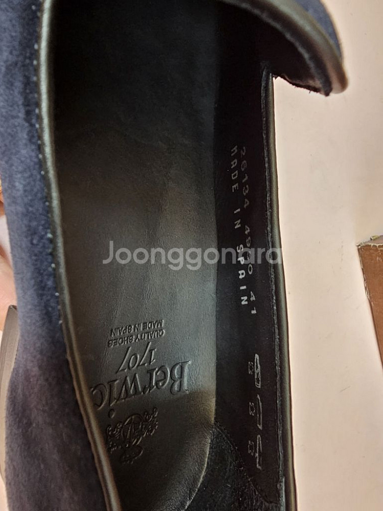 <새상품> 버윅 4950 남성 로퍼 구두 260--6