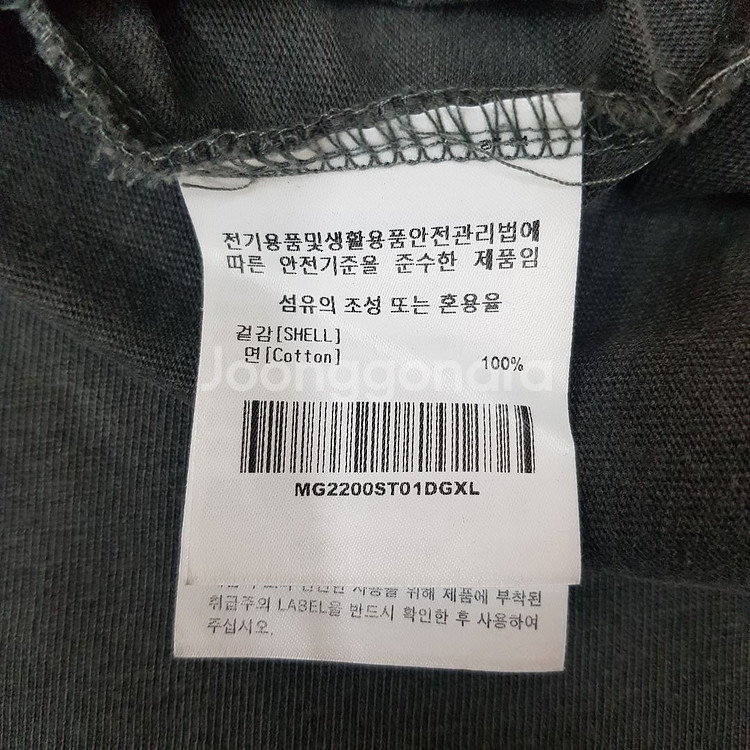 마크 곤잘레스 클래식 오버핏 반팔티 XL 사이즈--3