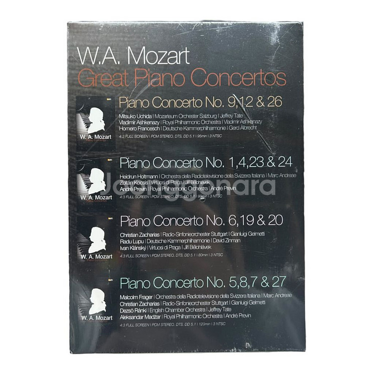 미개봉 DVD 클래식 모차르트 피아노협주곡 박스--2