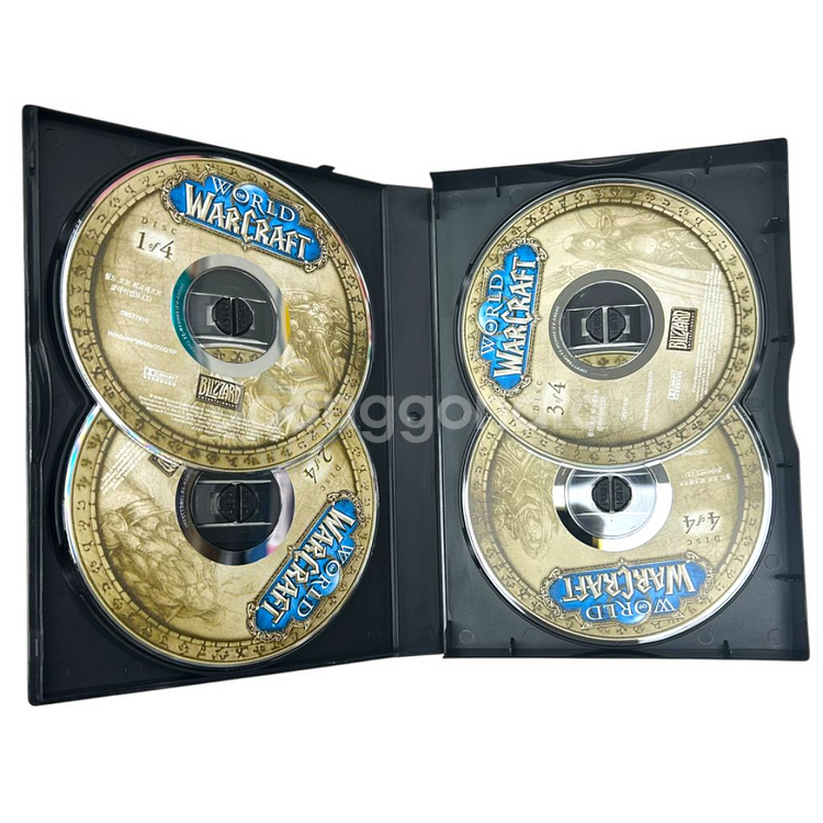 DVD 월드오브워크래프트 오픈베타 초회판 CD--2