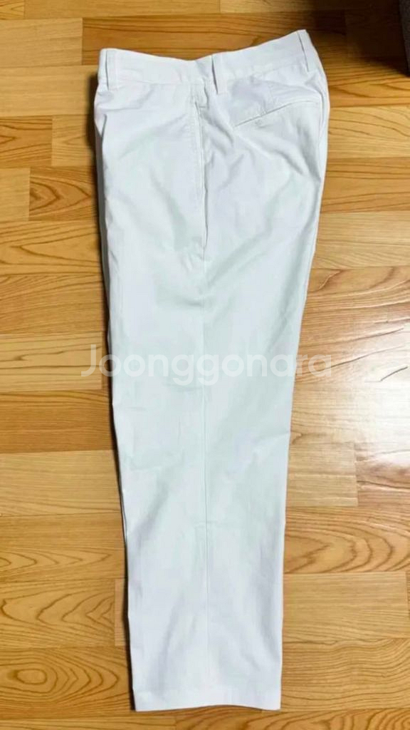 [띠어리옴므] 화이트 치노 테이퍼드핏 29--3