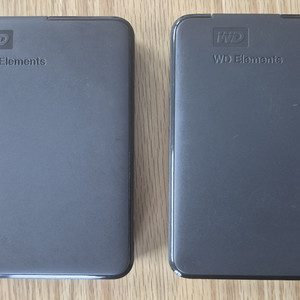 WD 외장하드 5TB 두개 일괄판매