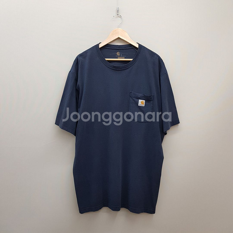 칼하트 네이비 반팔 XL 사이즈--0