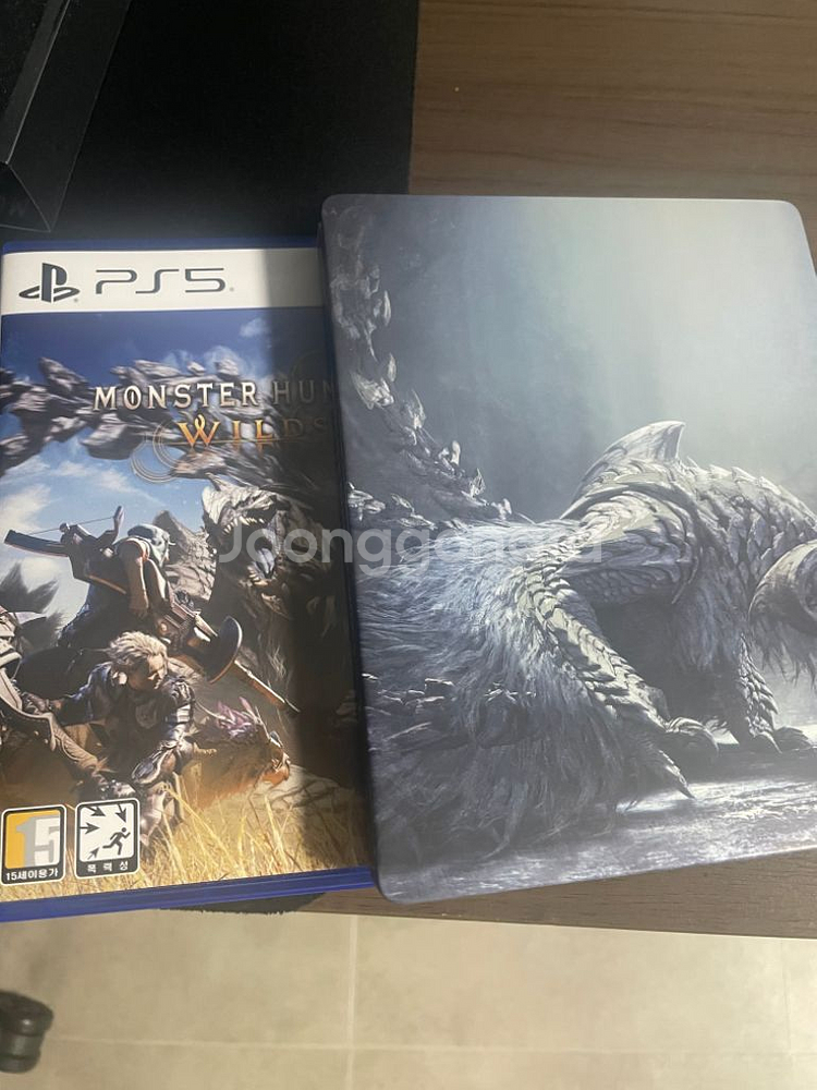 ps5 몬스터헌터 와일즈 팝니다(스틸케이스포함)(택포)--2