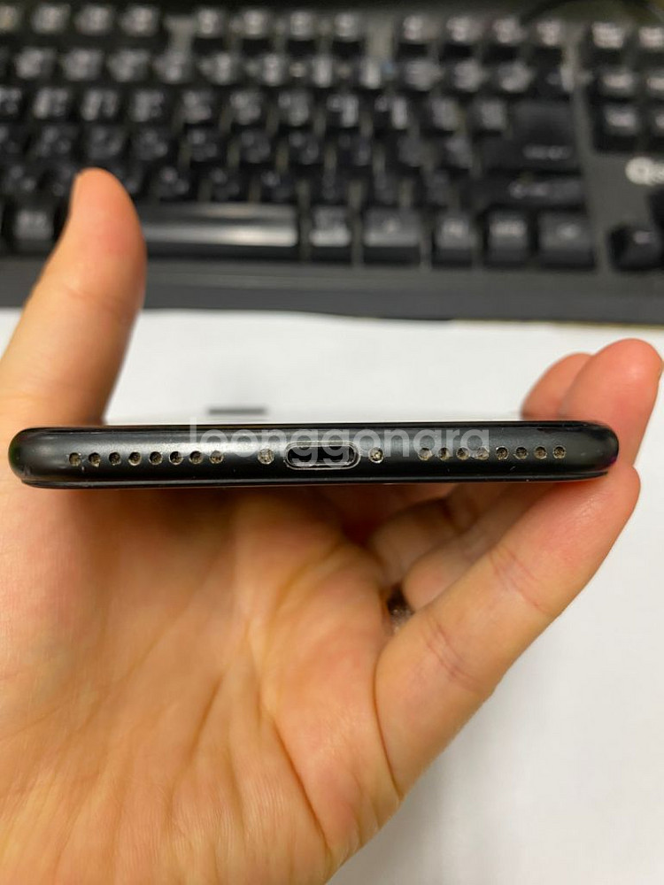 아이폰7플러스 외관A급 32GB 배터리97% 지문X--6