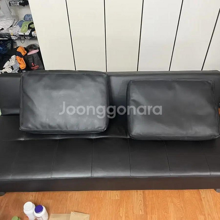 한샘 쇼파 침대 쿠션2개 일괄--3