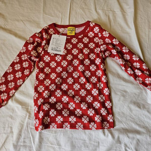 던스 레드클로버 상의 98 새상품