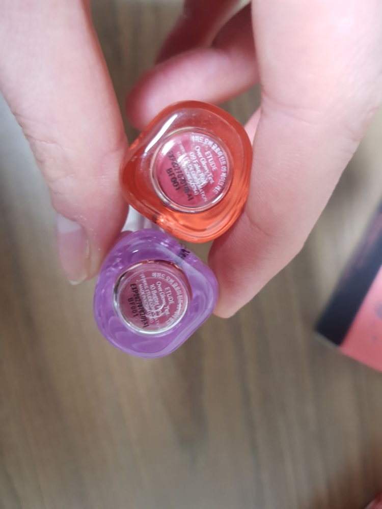 에뛰드 오버글로이 틴트 09페이크 레드 10베러 핑크 이미지