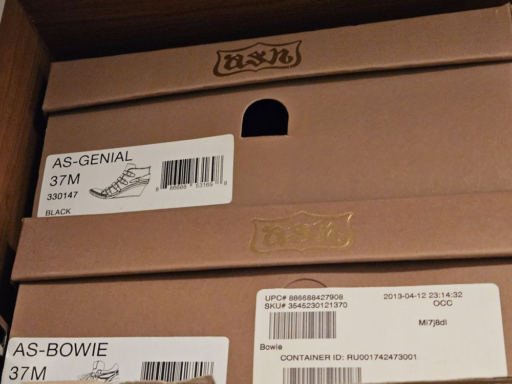 아쉬 ASH 제니얼 키높이 스니커즈 37 235--3