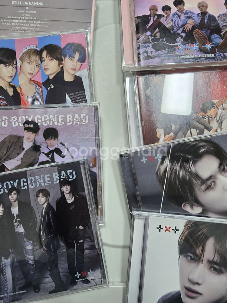 투바투 투모로우바이투게더 일본 앨범 DVD 양도--1