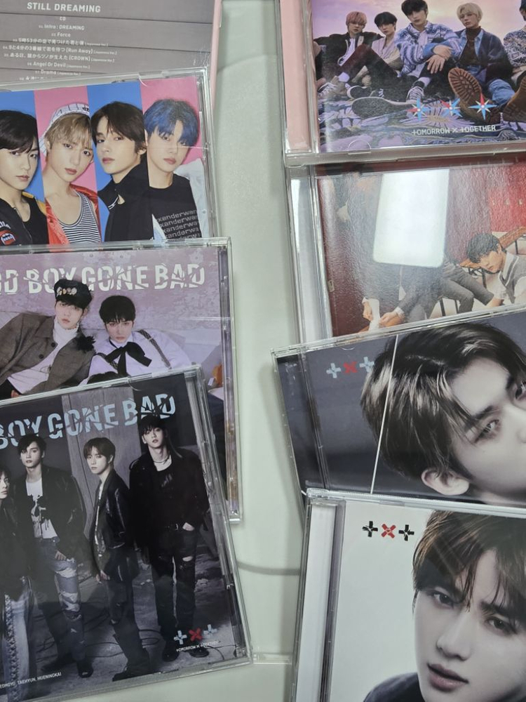 투바투 투모로우바이투게더 일본 앨범 DVD 양도 이미지