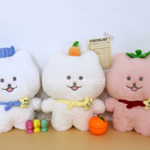 토후냥 귤 토마토 고양이 인형(26cm)