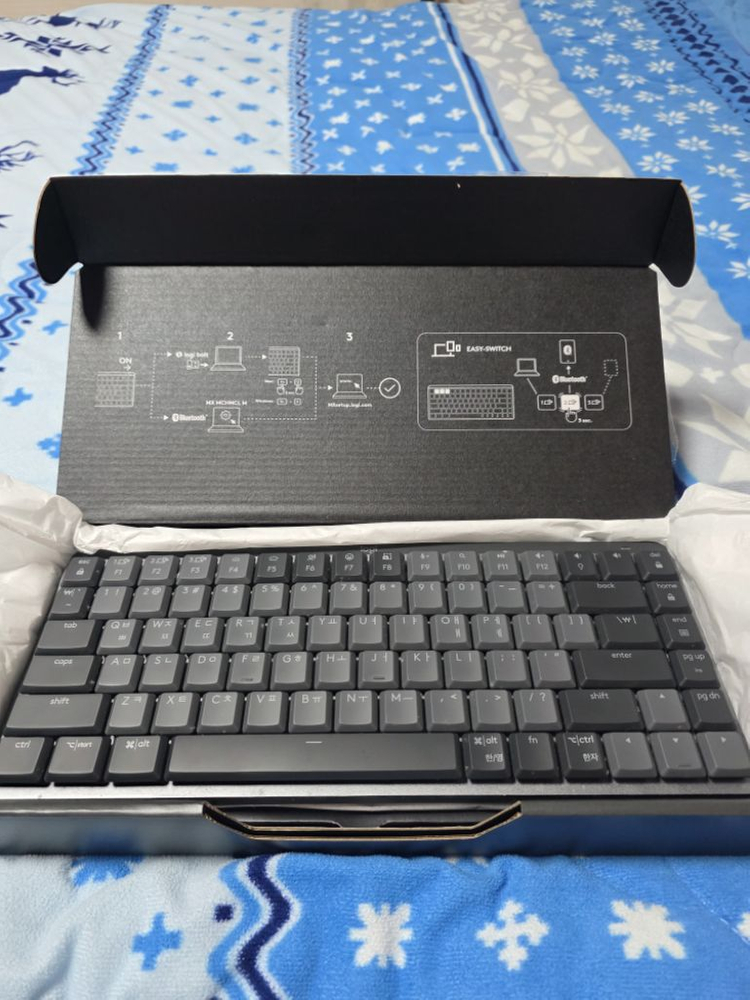 로지텍 MX MECHANICAL MINI 키보드 갈축--1