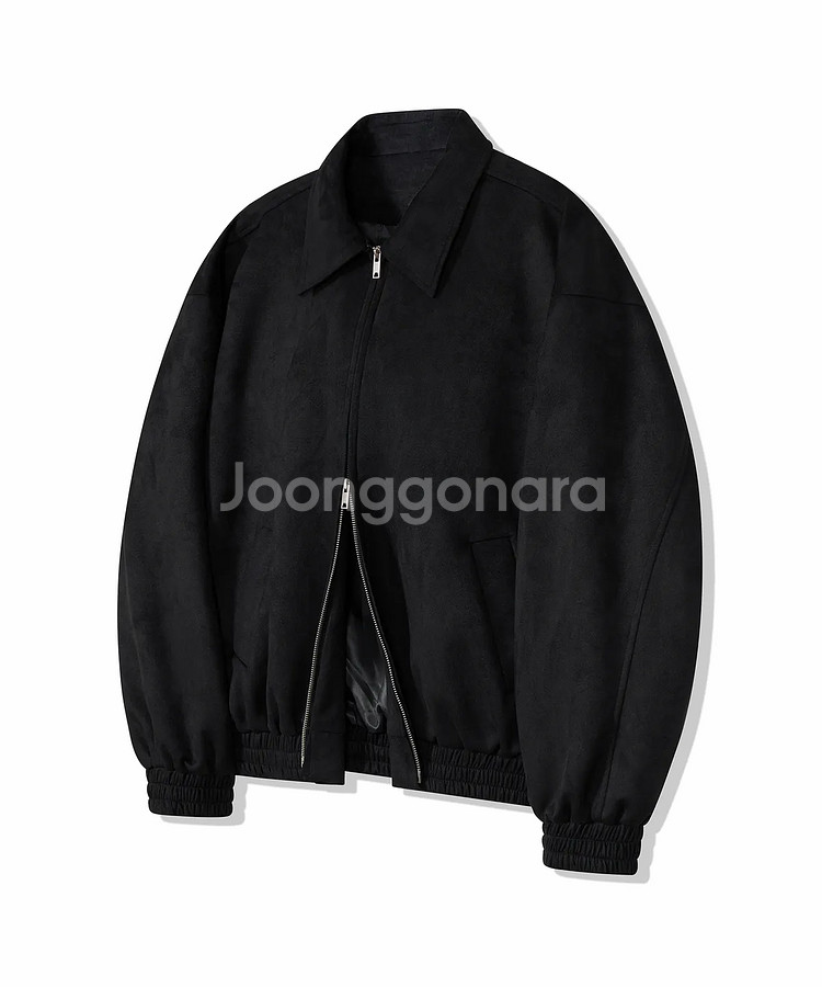 [새상품] 스탠다드에러 블루종 스웨이드 자켓--0
