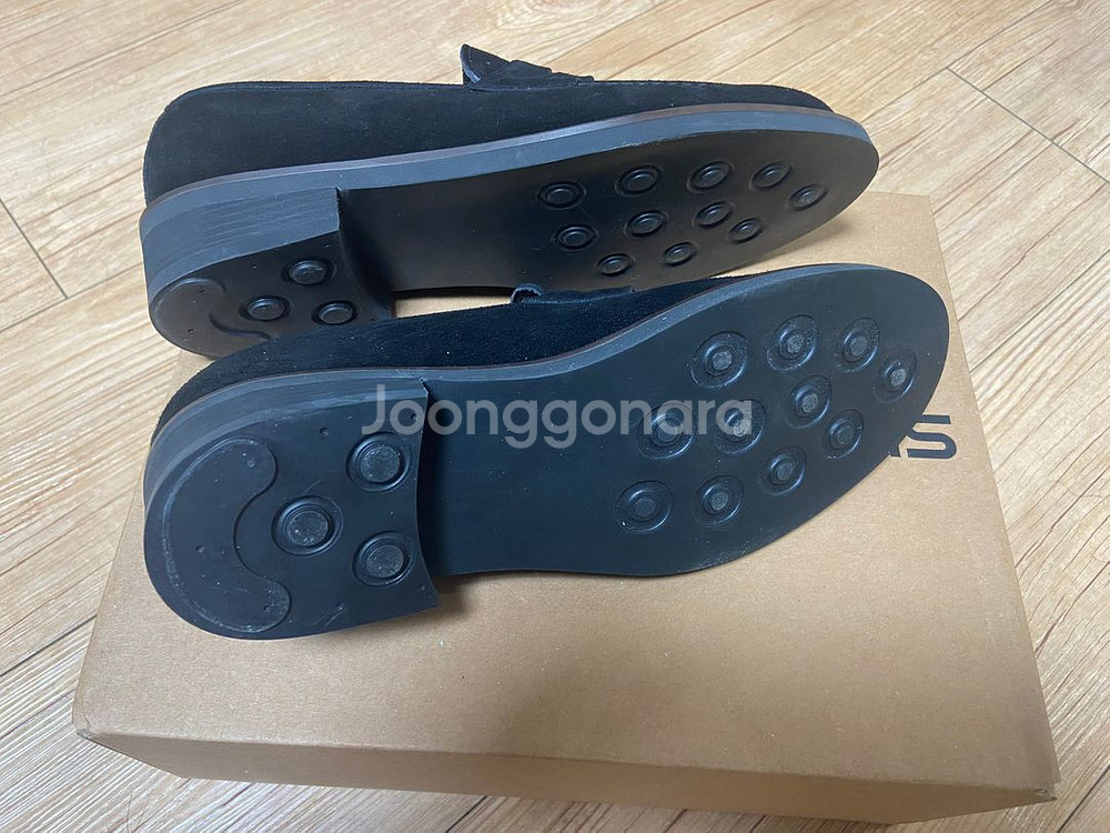 [새상품] 커스텀에이드 스웨이드 로퍼 남성 구두 260--2