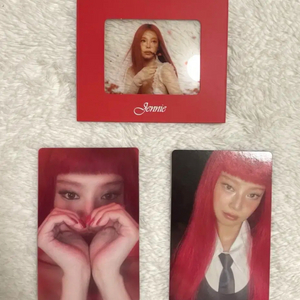 제니 루비 앨범 디지팩 포카 포토카드 블랙핑크
