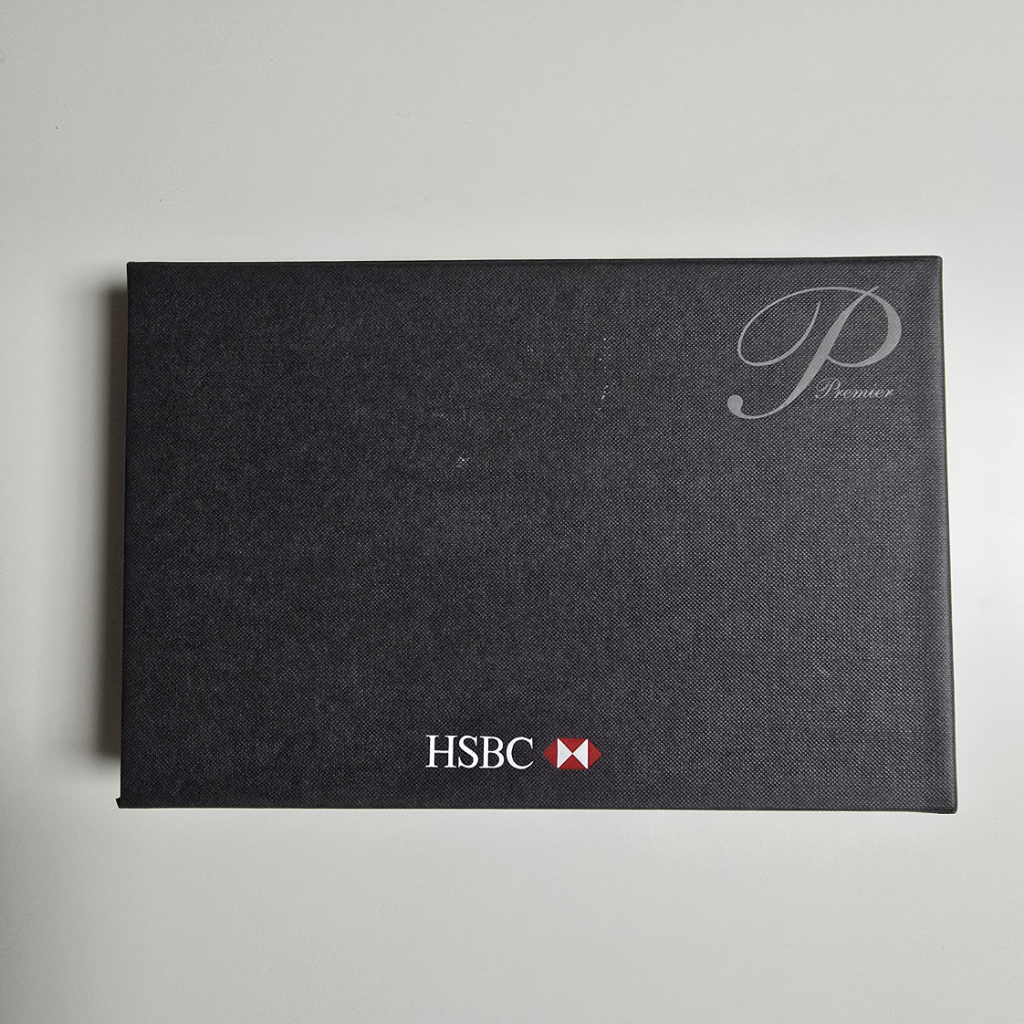 영국 HSBC은행 프리미어 고객용 지갑