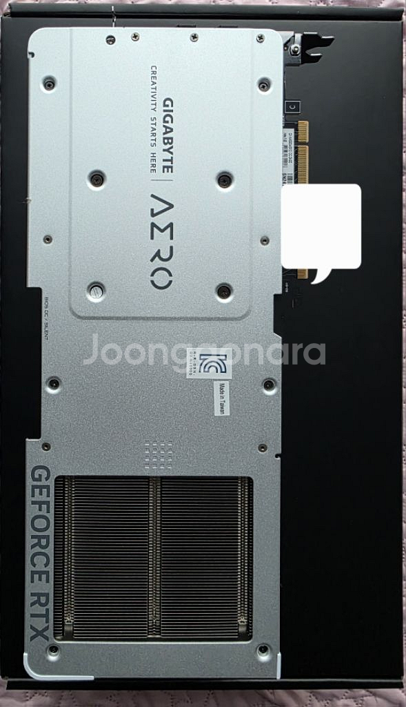 기가바이트 에어로 oc rtx409p팝니다--3