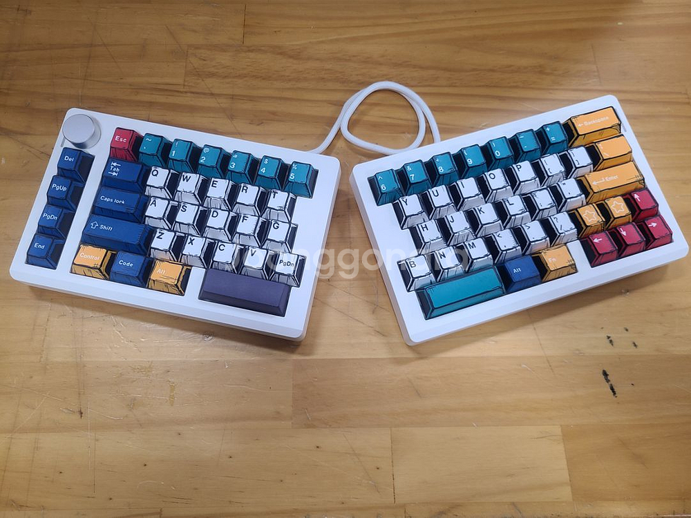 ZUOYA GMK70 스플릿 키보드--1
