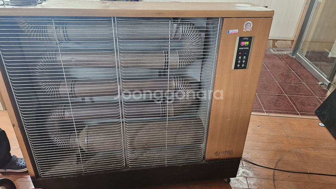 한솔돈풍기 히터난로 열풍기 곱창난로 20000칼로리--0
