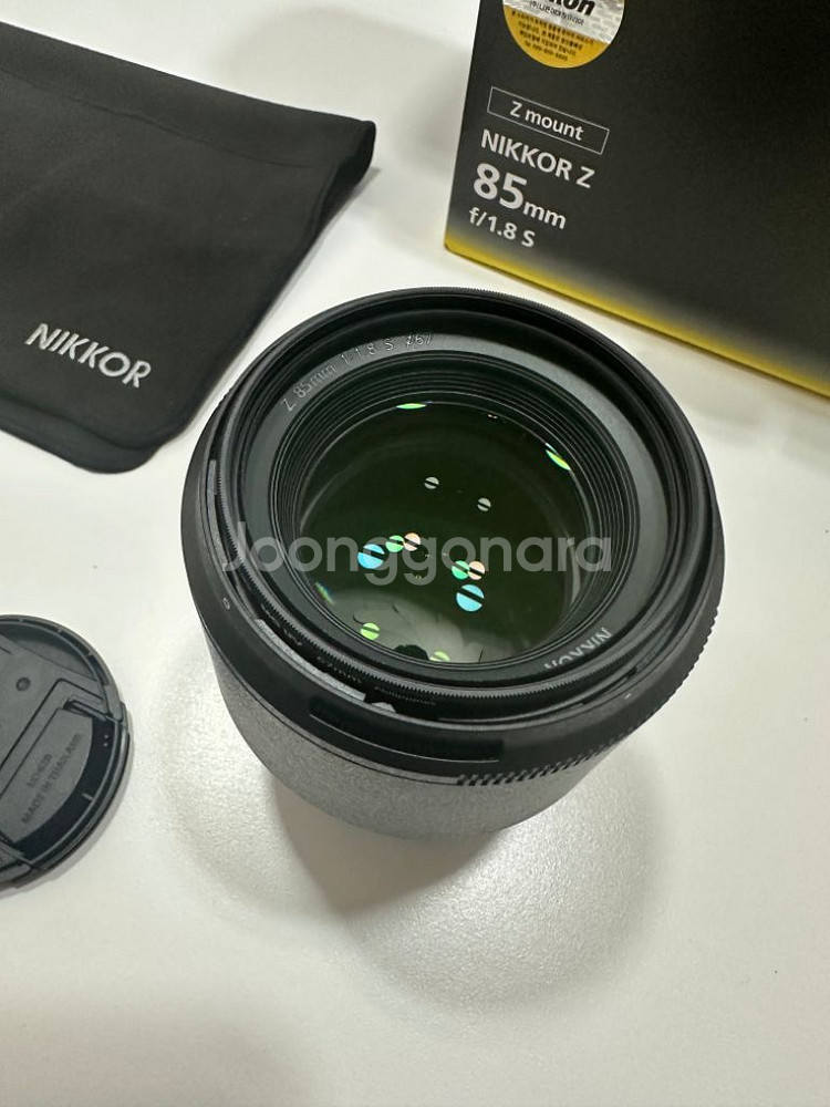 니콘Z렌즈 85.8s 팝니다--5
