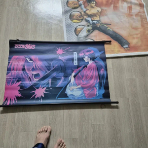 바람의검심 철권 브로마이드 팝니다바람의검심에 살짝 찢어