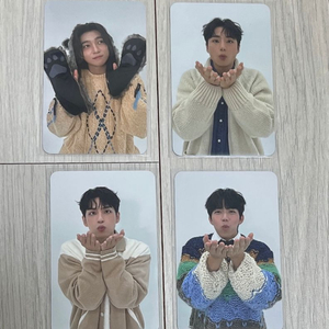데이식스 클콘 포카 일괄 4만원 특전 데니멀즈 쁘띠멀즈