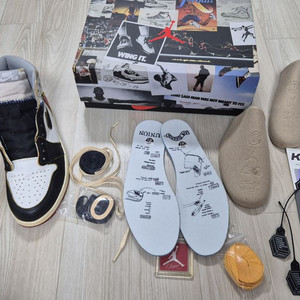 조던1 유니온블랙토 285