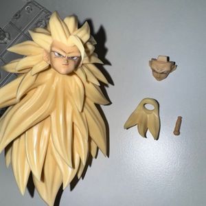 shf 손오공 슈퍼사이어인3 recustom 헤드