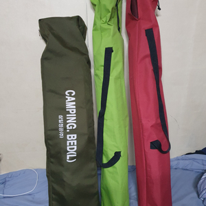 캠핑용 야전침대 + 캠핑의자