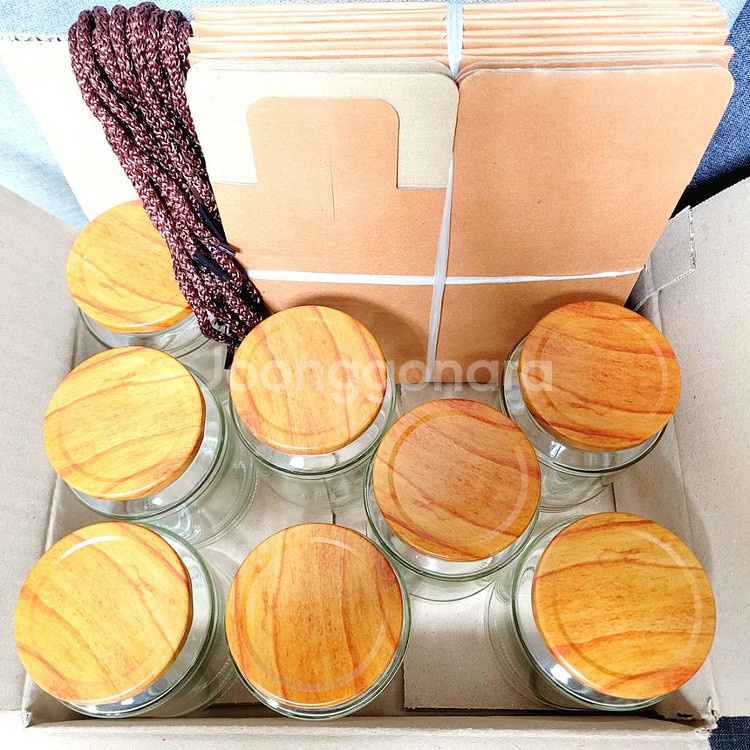 청병 과립병 효소병 490ml + 선물상자 총8개 세트--1