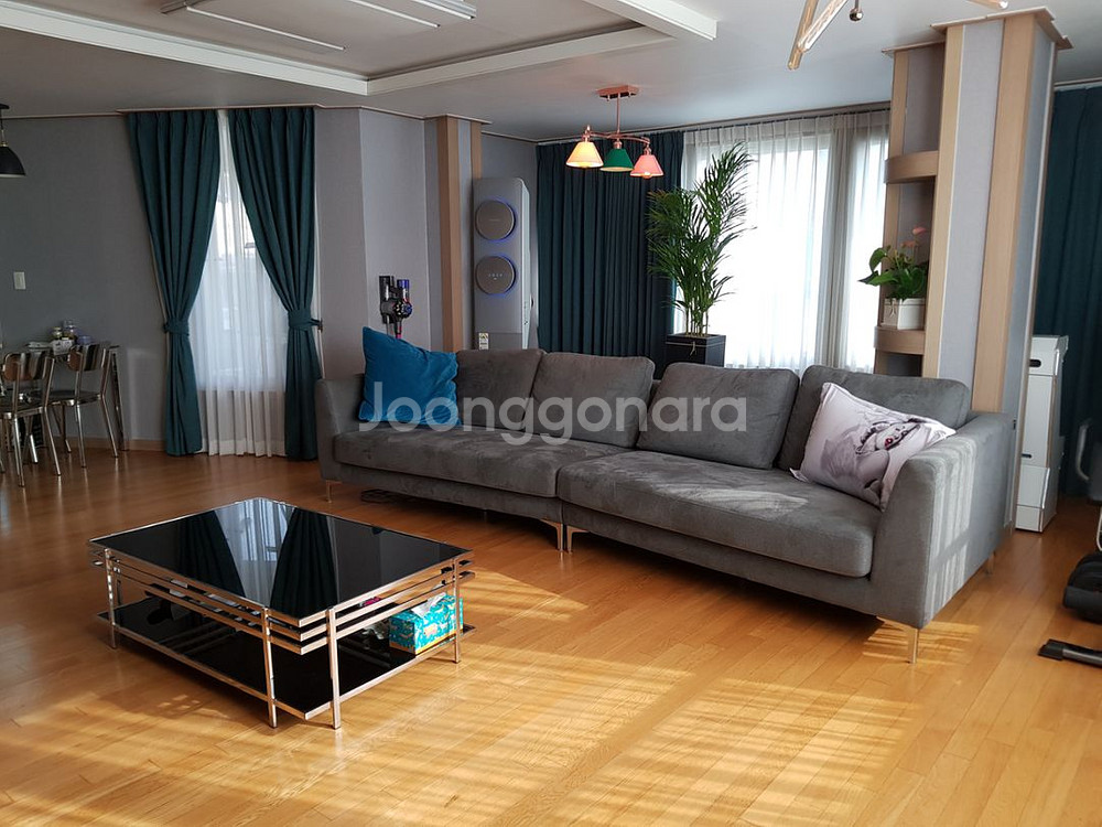 거실테이블 스텐 유리 좌식테이블--0