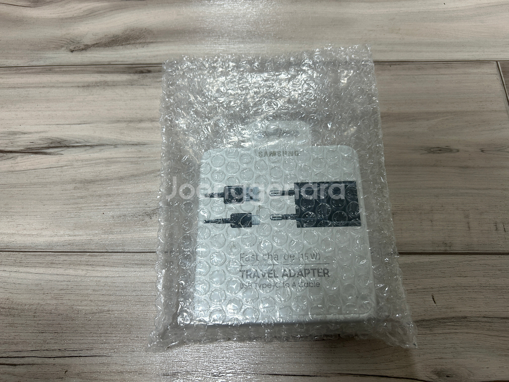 삼성 C타입 15W 케이블, 어댑터 세트--0