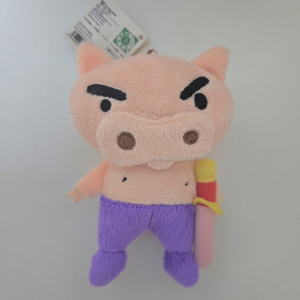 부리부리대마왕//(짱구 돼지 인형 키링)