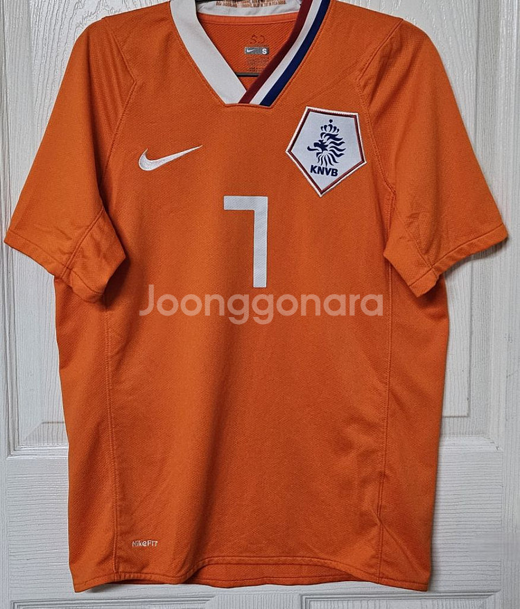 08-10 네덜란드 축구 국가대표 홈 유니폼(반페르시)--0