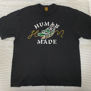 휴먼메이드 드래곤 반팔 블랙 2XL