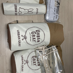 어반그레이 버니돔 텐트 풀세트