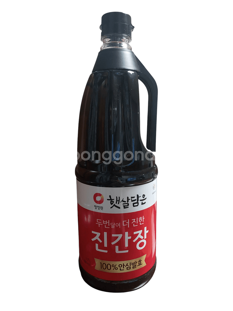새상품) 대상 청정원 두번달여 더진한 진간장 1.7L--0