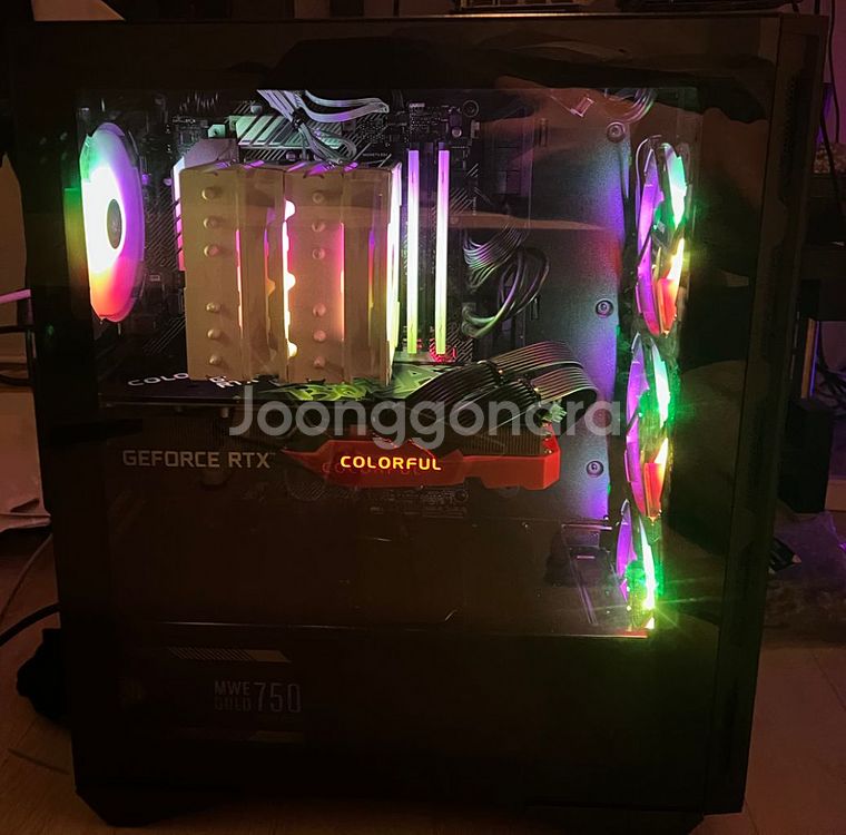 [개인]게이밍컴퓨터 RTX3070/32G/5700X3D--2
